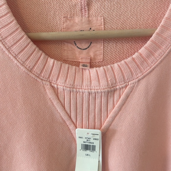 Aerie NWT Crewneck Oversized Sweatshirt - Coral - Large - Picture 6 of 9